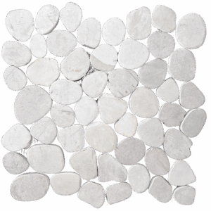 Coro Pebble Slices - White