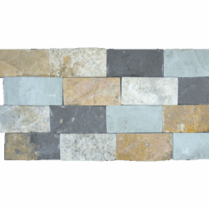 Marble Brick Panel 5x10 - Mix 3